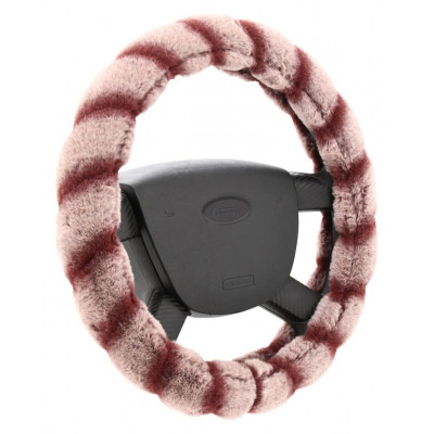 Poťah na volant Lemur- ružový