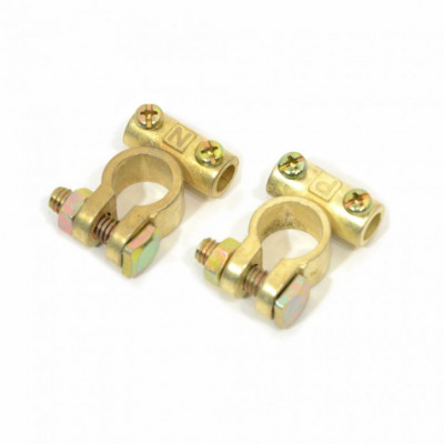 COMPASS Akumulátorové svorky zinkové, 2ks