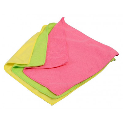 COMPASS Umývacie utierky MICROFIBER 40 x 40 cm, 3 ks