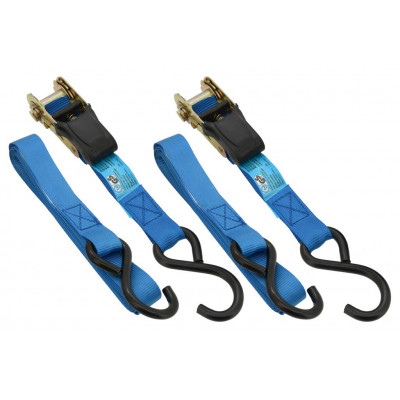 Popruh s račňou a hákmi, sada 2 kusov