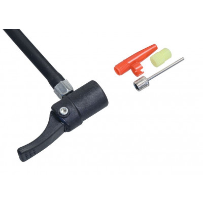 Hustilka nožná s manometrom jednopiestová - TÜV / GS