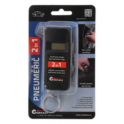 Pneumerač Digital, 2 v 1