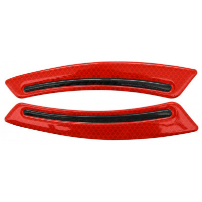 COMPASS chránič dverí samolepiaci SWORD červený, 2 ks