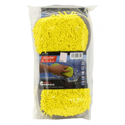 COMPASS Umývacia špongia YELLOW 23 x 11 x 5 cm