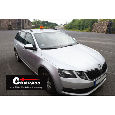 COMPASS Maják 40 LED, 12 V, oranžový