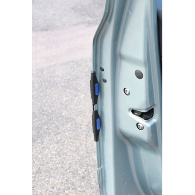 COMPASS Chránič dverí modrý, 2 ks