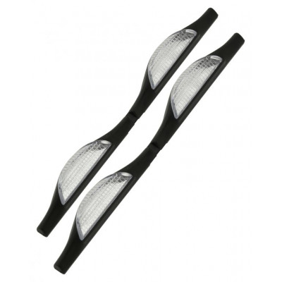 COMPASS Chránič dverí biely, 2 ks