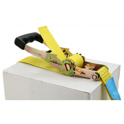 Popruh s račňou a hákmi, 8 m