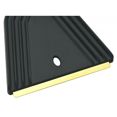 Škrabka na ľad, plast/mosadz