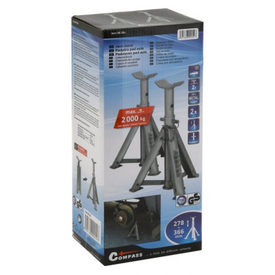 COMPASS Skladacia podpera, 2000 kg, TÜV/GS, 2 ks