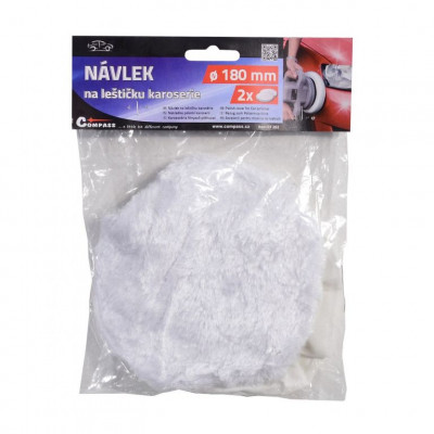 COMPASS Návleky k leštičke 180 mm, 2 ks