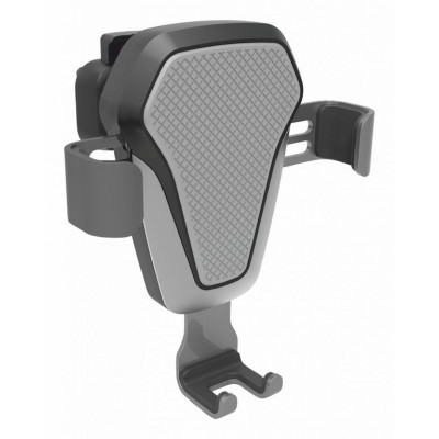 COMPASS Držiak telefónu Luke-V, bezdrôtové nabíjanie, silver