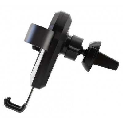 COMPASS Držiak telefónu Luke-V, bezdrôtové nabíjanie, silver