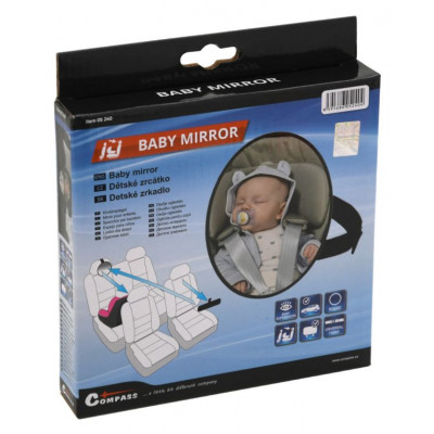 COMPASS Zrkadlo detské na zadné sedadlo, 17 cm