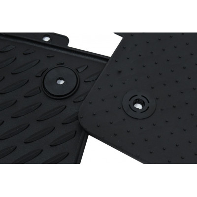 Koberce gumené s fixáciou Perfect Fit P5, súprava 4 kusov