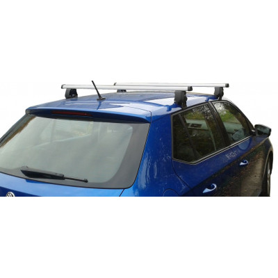 Strešný nosič SCALA, strieborný, zámok, ALU DIH