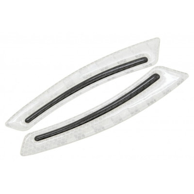 COMPASS chránič dverí samolepiaci SWORD strieborný, 2 ks