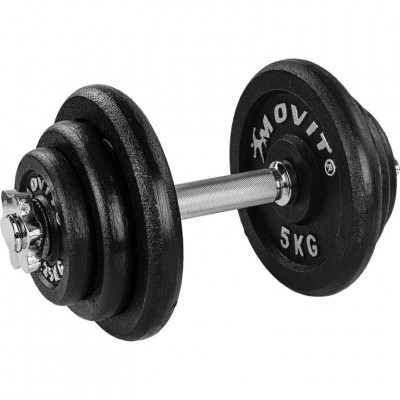 MOVIT Sada liatinových činiek, 20 kg