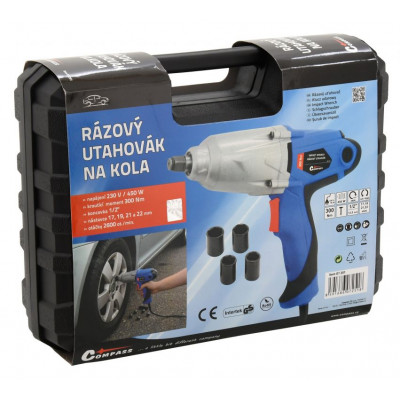 Rázový uťahovák na kolesá - 230 V, 450 W