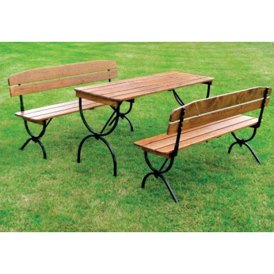 Drevený záhradný set BRAVO - 180 cm