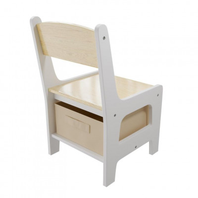 Detský stôl a stoličky s úložným priestorom a doskou