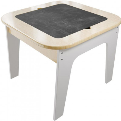 Detský stôl a stoličky s úložným priestorom a doskou