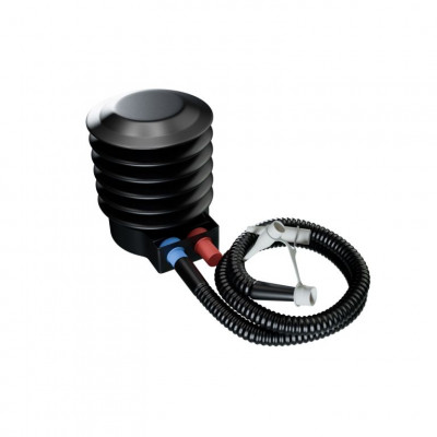 Detská nafukovacia zábrana Louana 130 cm, biela