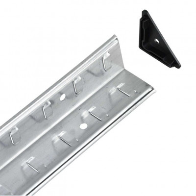 Kovový regál Easy 2 ks 160x80x40 cm, 4 police, nosnosť 640kg