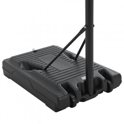 Basketbalový kôš s nastaviteľnou výškou na vonkajšie použiti