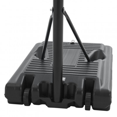 Basketbalový kôš s nastaviteľnou výškou na vonkajšie použiti