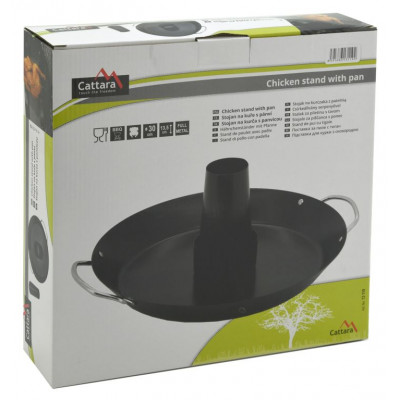 CATTARA Grilovací stojan s panvicou, priemer 30 cm