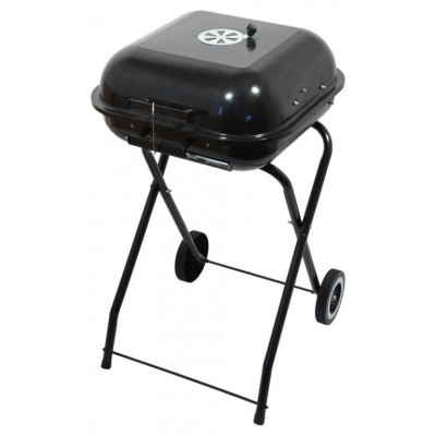 Gril na drevené uhlie obdĺžnikový TRAPANI 46 cm