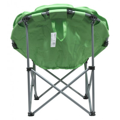 Kempingová skladacia stolička FLOWERS - zelená