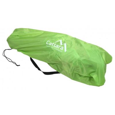 Kempingová skladacia stolička FLOWERS - zelená