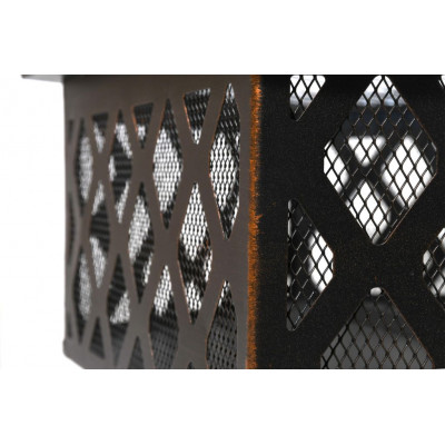 CATTARA Ohnisko HEXAGON s poklopom, 60,5 x 70 x 62,5 cm