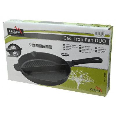 Grilovacia panvica DUO 25 cm, liatina