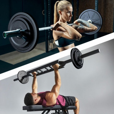 Gorilla Sports Záťažový kotúč 50/51 mm, liatina, 20 kg