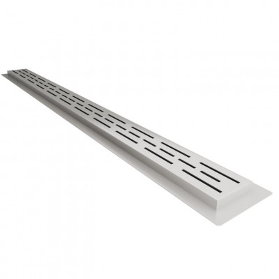 Aquamarin Sprchový podlahový žľab prerušovaný, 130 cm