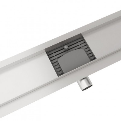 Aquamarin Sprchový podlahový žľab prerušovaný, 130 cm