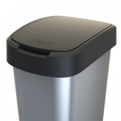 TWIST METALIC odpadkový kôš - 50 l