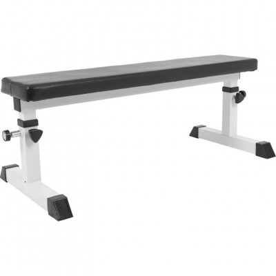 Gorilla Sports Rovná lavica s nastaviteľnou výškou, 46 cm