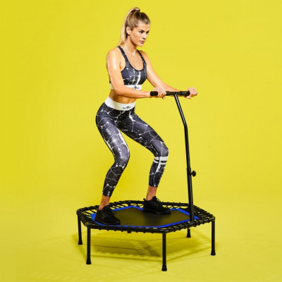 Gorilla Sports fitness trampolína čierna / modrá