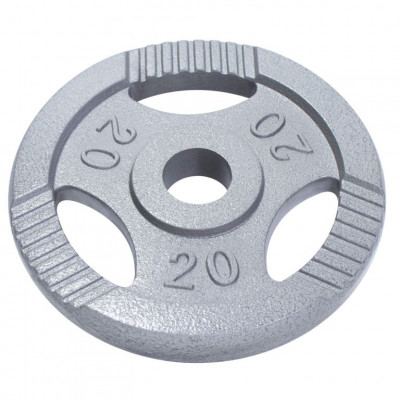 Gorilla Sports Záťažový kotúč, liatinový, 20 kg