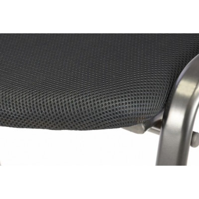 Sada stohovateľné kongresové stoličky 2 kusy - čierna