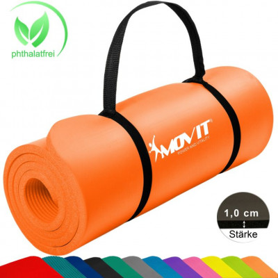 Gymnastická podložka MOVIT 183 x 60 x 1 cm - marhuľová