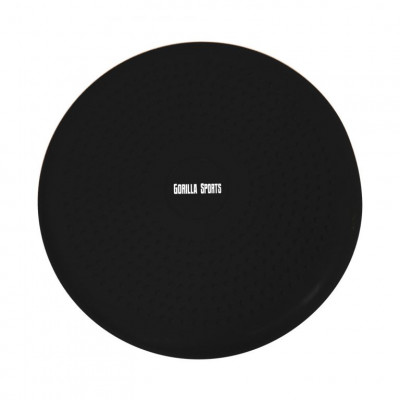 Gorilla Sports Balančná masážna podložka, čierna