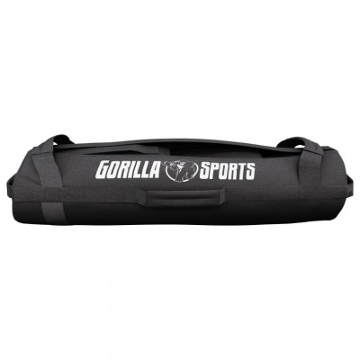 Gorilla Sports Nastaviteľné fitness vrece, 30 kg