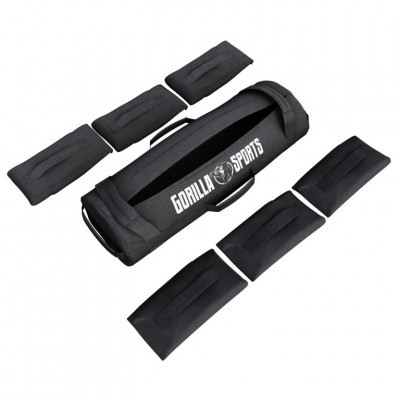 Gorilla Sports Nastaviteľné fitness vrece, 30 kg