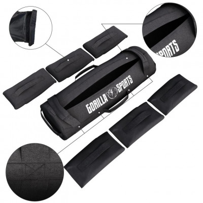 Gorilla Sports Nastaviteľné fitness vrece, 30 kg