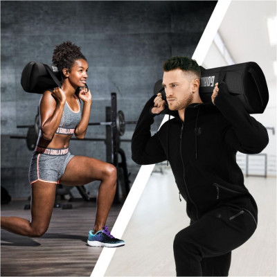 Gorilla Sports Nastaviteľné fitness vrece, 30 kg